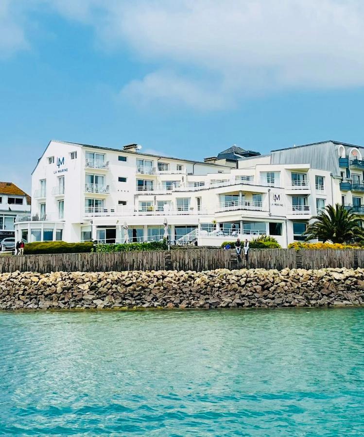 Hotel La Marine Barneville-Carteret Exterior foto