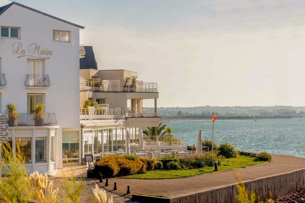 Hotel La Marine Barneville-Carteret Exterior foto