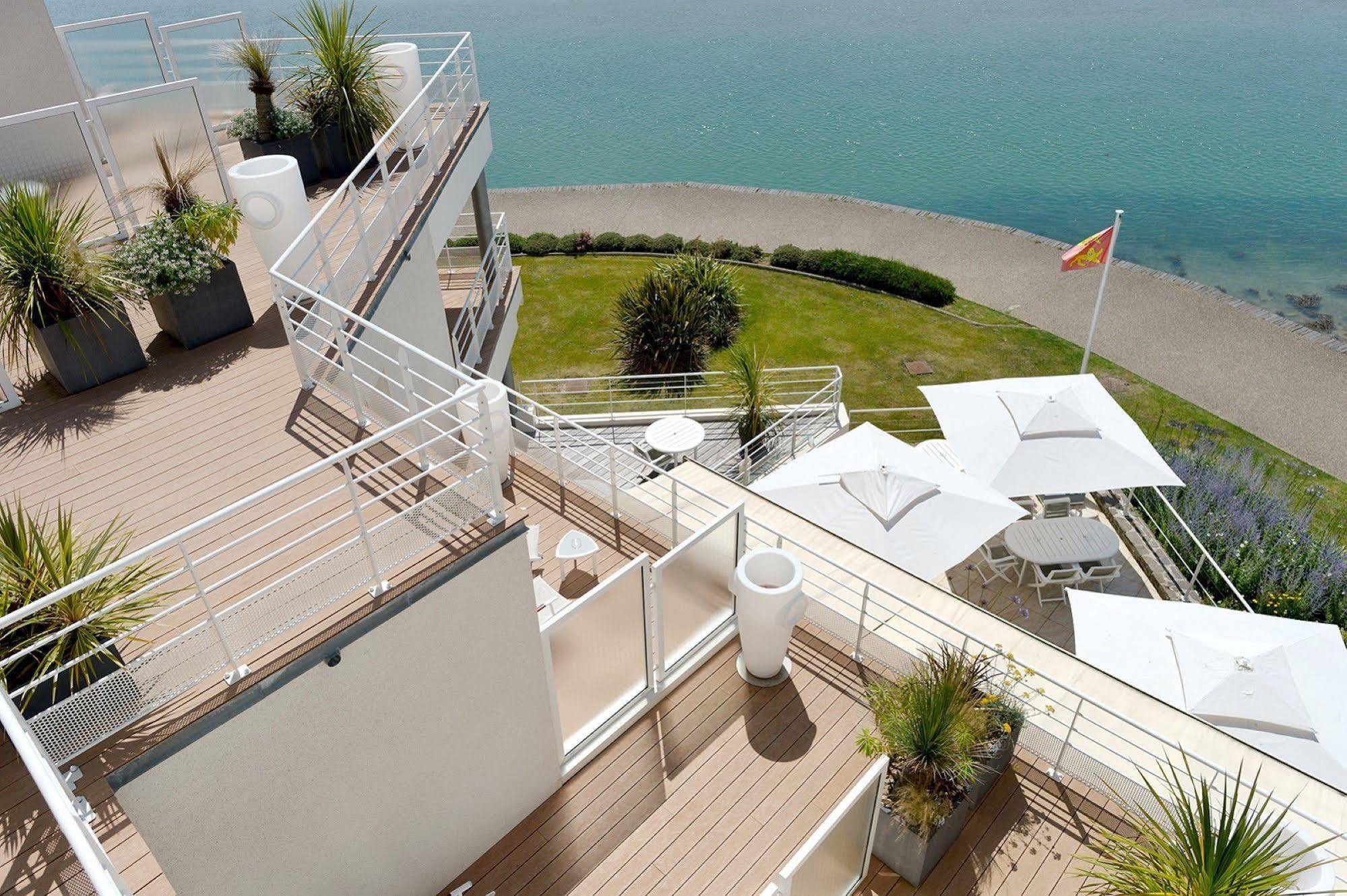 Hotel La Marine Barneville-Carteret Exterior foto